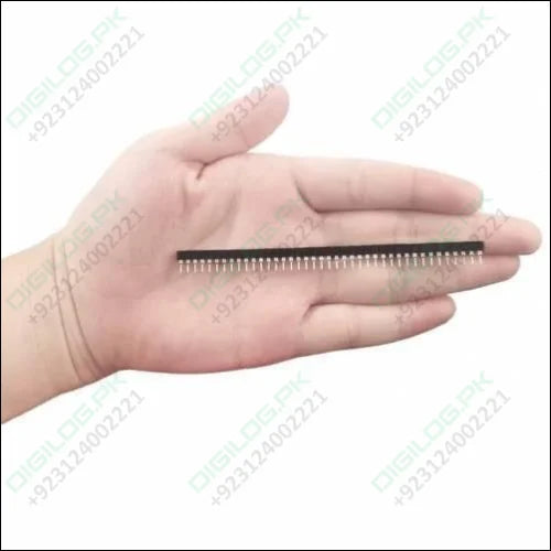 40 Pin 2.54mm Single Row Round Female Header Strip