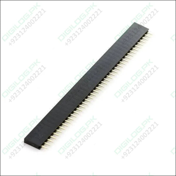 2.54mm Pitch 40 Pin Single Row Female Header Strip