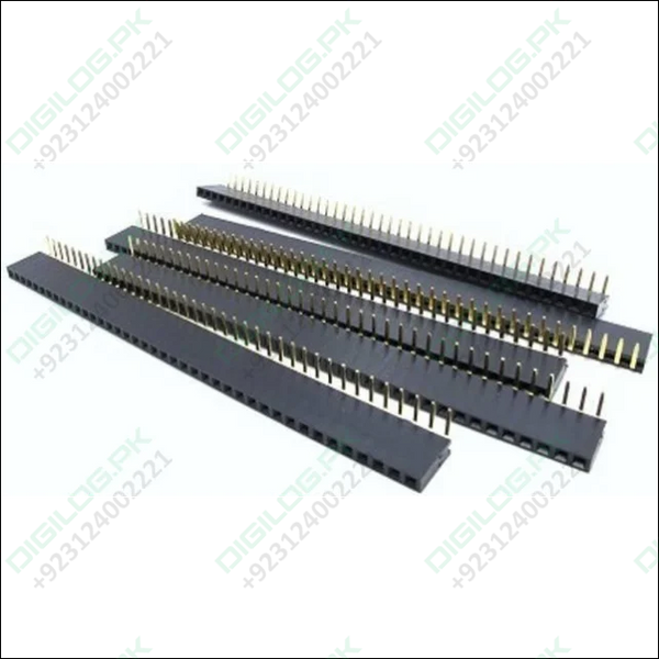 High-quality 2.54mm Pitch 40 Pin Right Angle Female Header