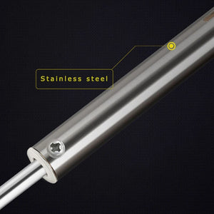 40W Hk-640 Mechanic Soldering Iron - the metallic stainless steel barrel and a small screw securing the heating element.