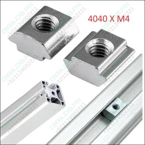 40xM4 Slot Nut Sliding For 4040 Aluminum Extrusion Hammer