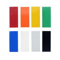 Mix Color 18650 Battery Sleeve PVC Heat Shrink Tubing Shrink Wrap Length 72mm Flat Width 29.5mm