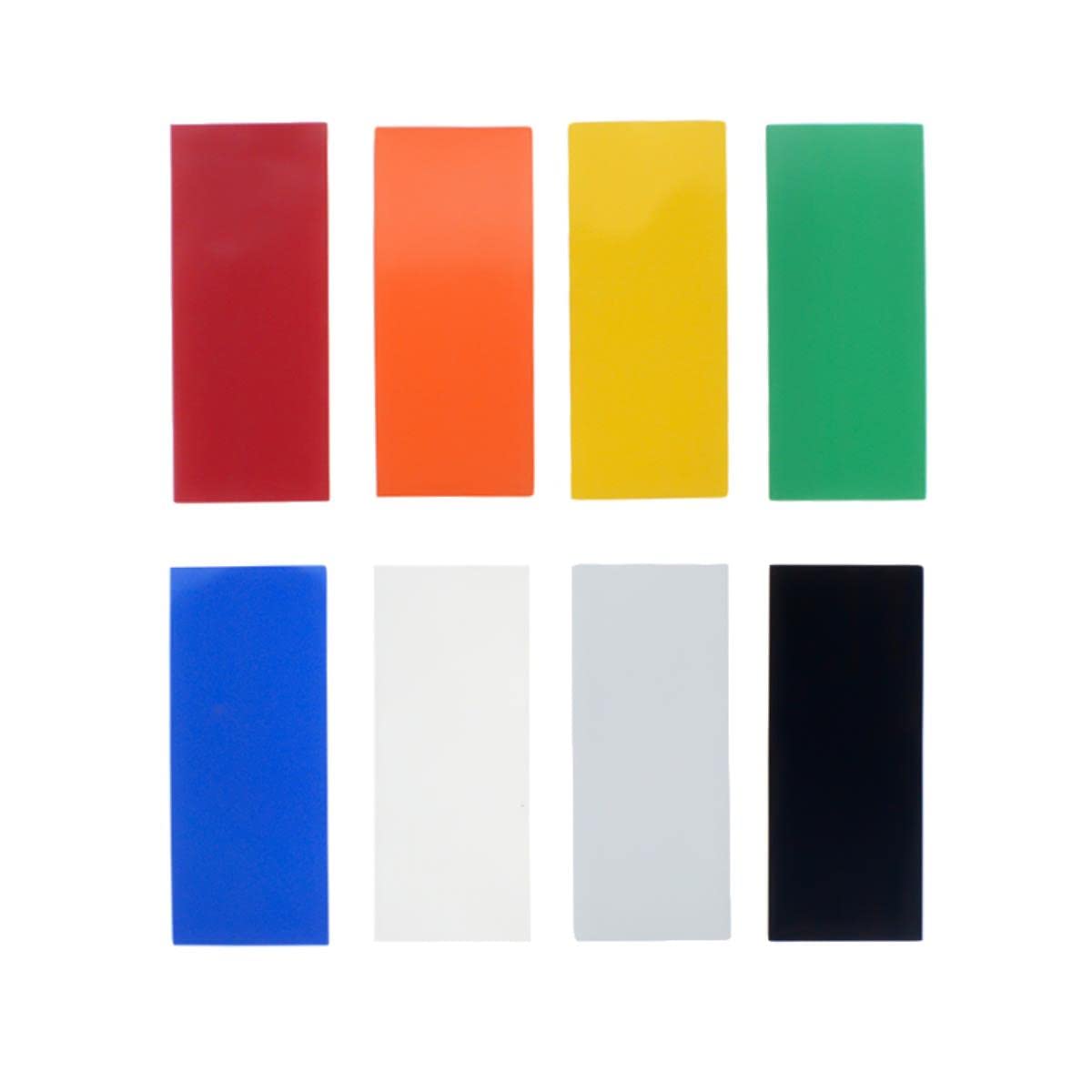 Mix Color 18650 Battery Sleeve PVC Heat Shrink Tubing Shrink Wrap Length 72mm Flat Width 29.5mm