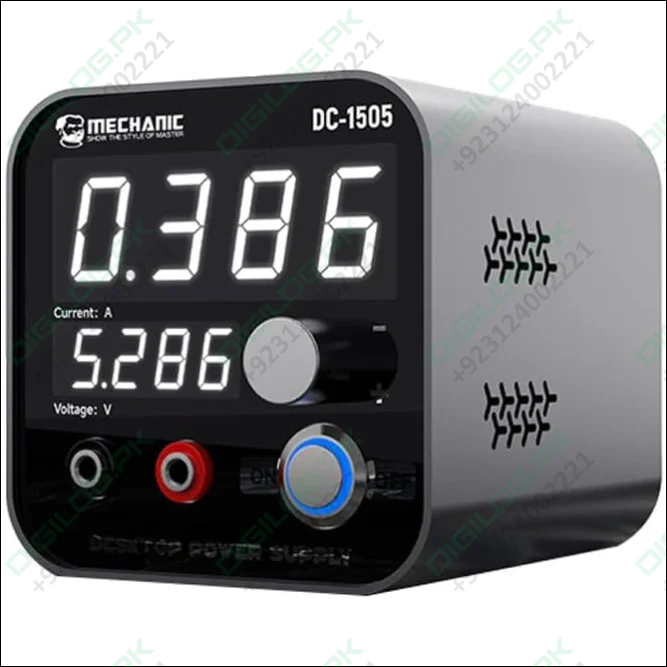 Mechanic DC-1505 Smart Mini Desktop Adjustable Bench Power Supply Tool
