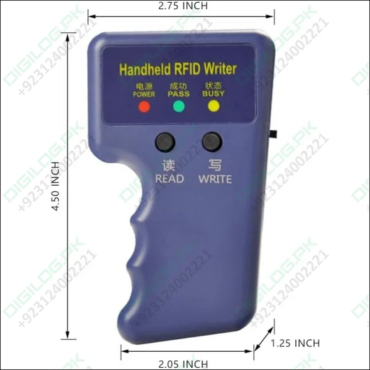 Handheld RFID Reader Writer Upgrade Smart ID Card