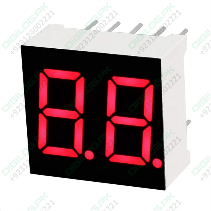 Led 7 Segment 2 Digit Common Anode Display