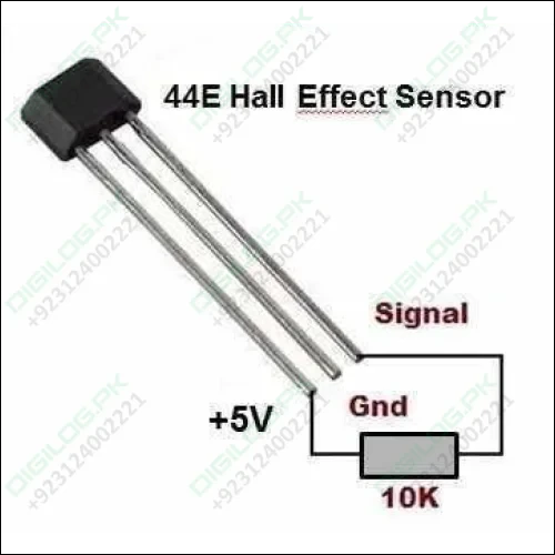 Hall Effect Sensor-44E In Pakistan - Digilog.pk