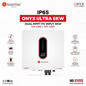 Solar Max SM-ONYX-UL-6KW (PV9000) hybrid inverter in Pakiatan