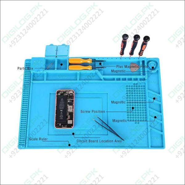 Heat Insulation Silicone Large Soldering & Repairing Mat