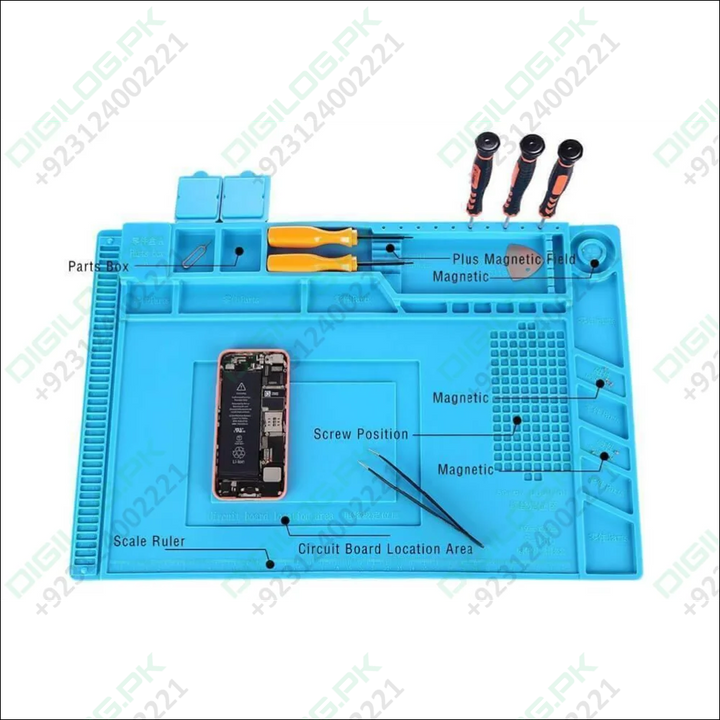 Heat Insulation Silicone Large Soldering & Repairing Mat