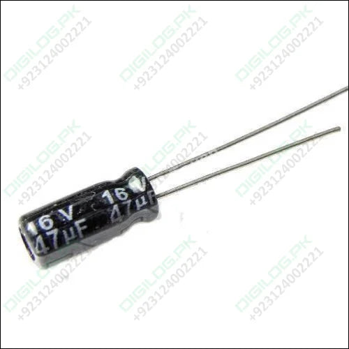 100pcs 47uf 25v Polar Capacitor