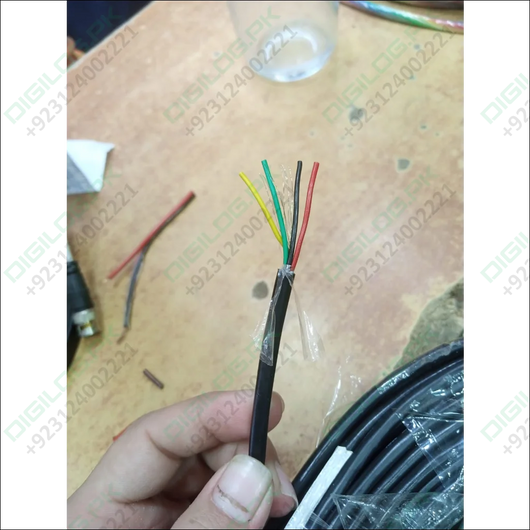 1 Meter 4 Core Signal Cable Sensor In Pakistan