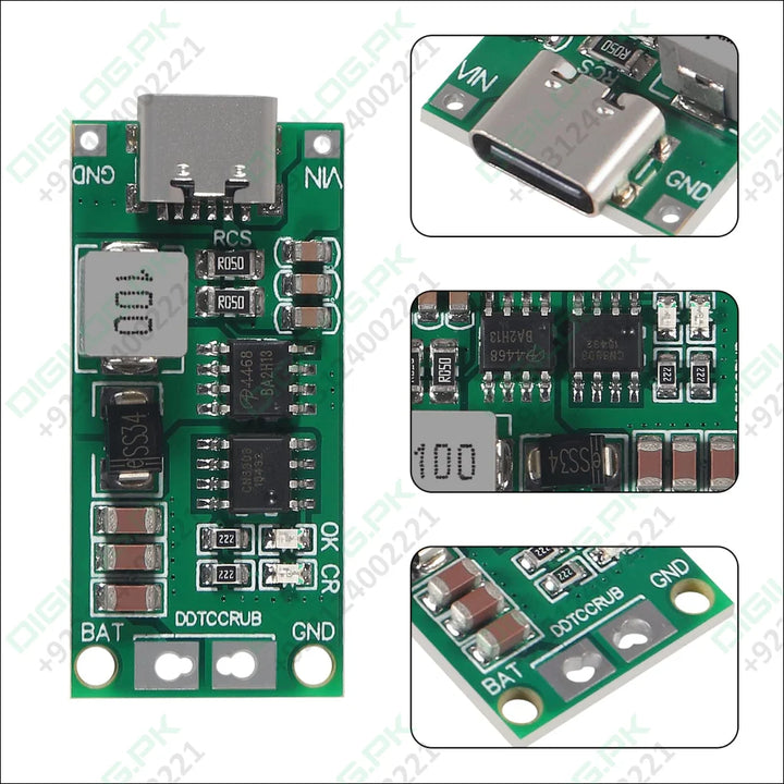 4S Type C 16.8V Step-Up Boost LiPo Polymer Li-Ion Charger