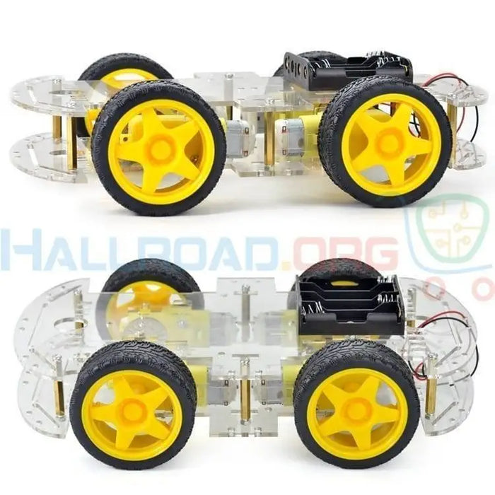 Imported Original 4WD Smart Robot Car Chassis Kit For