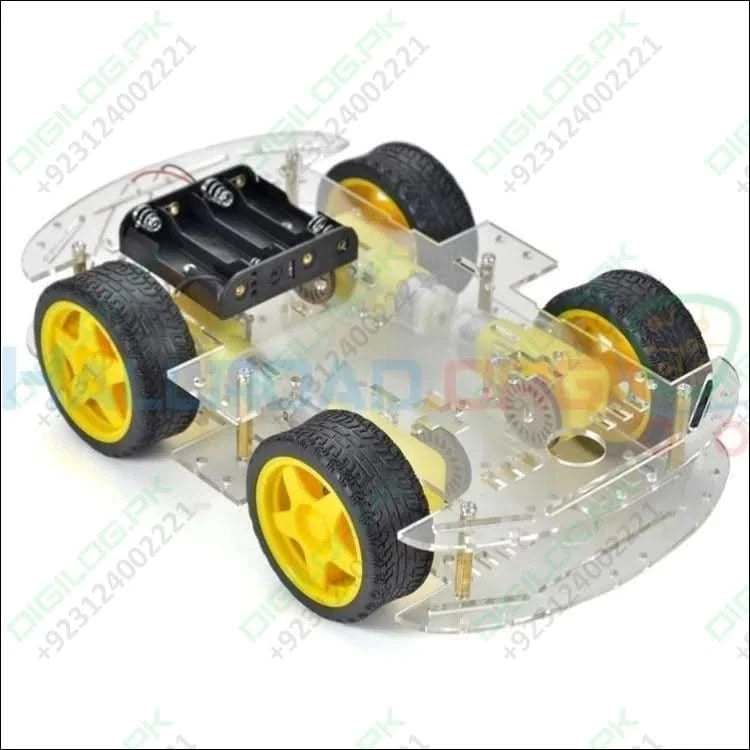 Imported Original 4wd Smart Robot Car Chassis Kit