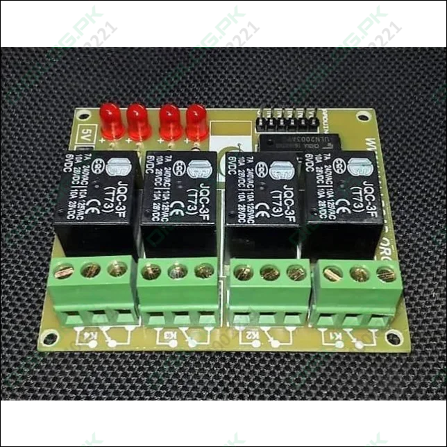 4 Channel Relay Module Board Arduino