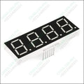 Common Anode 4 Digit 7 Segment Red Led Display