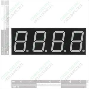 Common Anode 4 Digit 7 Segment Red Led Display