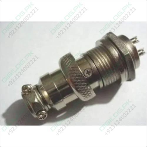 4 Pin 16mm Xlr Cable Connector Panel Chassis Mount