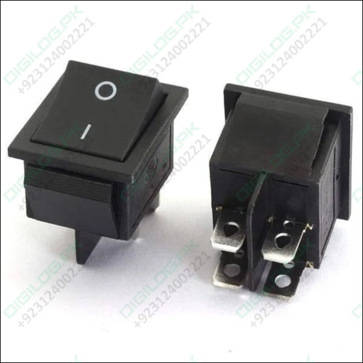 4 Pin 2 Positions On Off Dpst Rocker Power Switch Button