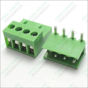 4 Pin Connector Pcb Mount Right Angle Bent Screw Terminal