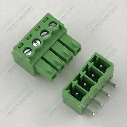 Pluggable Terminal Block 4 Pin Pitch 3.81mm