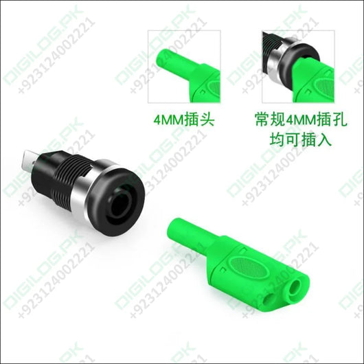 1 Piece 4mm Stackable Banana Plug Connectors Test Pl6 - pl8