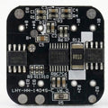4s 10A BMS Battery Management System - Lithium Ion Protection Board ( Used ) - a square black circuit board with multiple surface-mount components, integrated circuits, and connection pads.