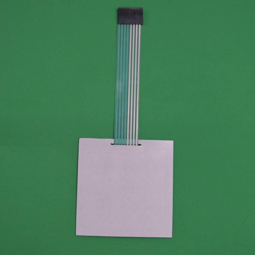 4x4 Arduino Keypad Matrix With Up Down Keys - shown as a white square membrane keypad with a flat ribbon cable ending in a black connector.