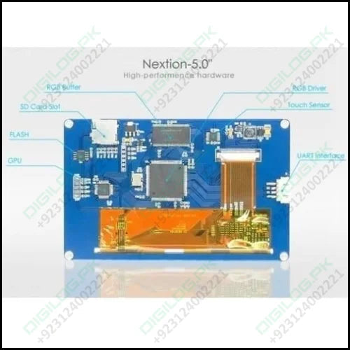 5 Inch Lcd Hmi Tft Intelligent Touch Display Module Nextion