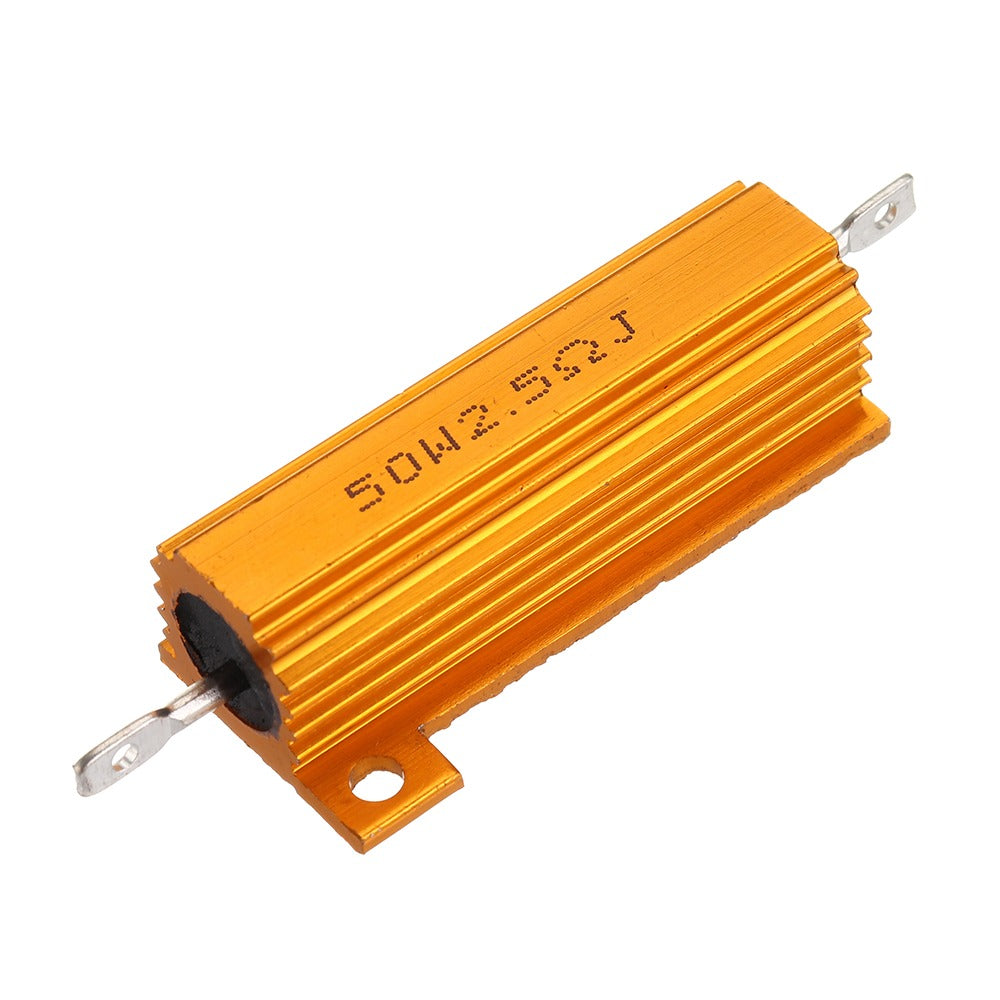 50W 2.5R Load Aluminum Housed Wirewound Power Resistor