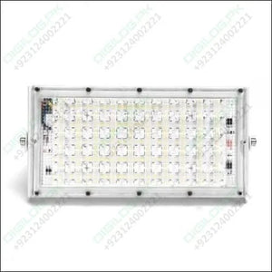 50w 50 Led White Shell Flood Light