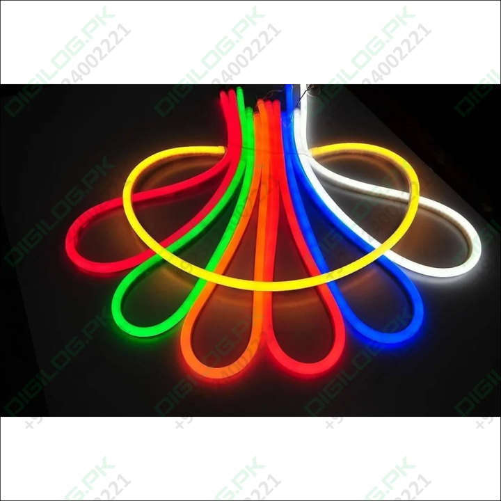 50 Meter 12v Neon Rope Light In Pakistan Red Green Blue