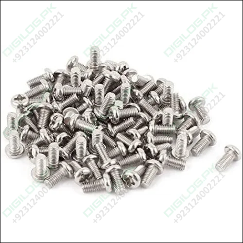 100pcs M3 Screws 6mm