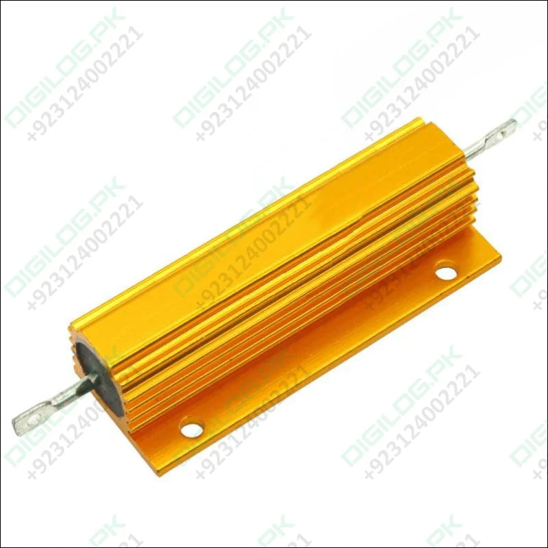 2.2r 50w Watt Load Resistor Aluminum Wire Wound Golden