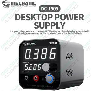 Mechanic DC-1505 Smart Mini Desktop Adjustable Bench Power Supply Tool
