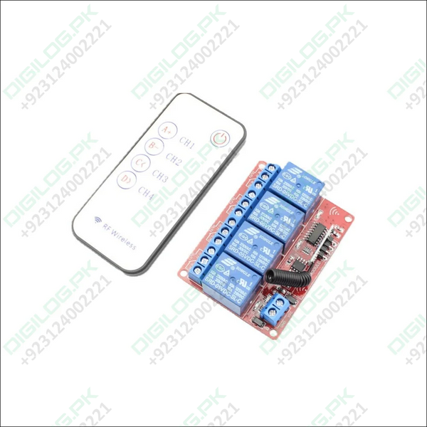 4 Channels Rf Remote Control Module Dc 12v