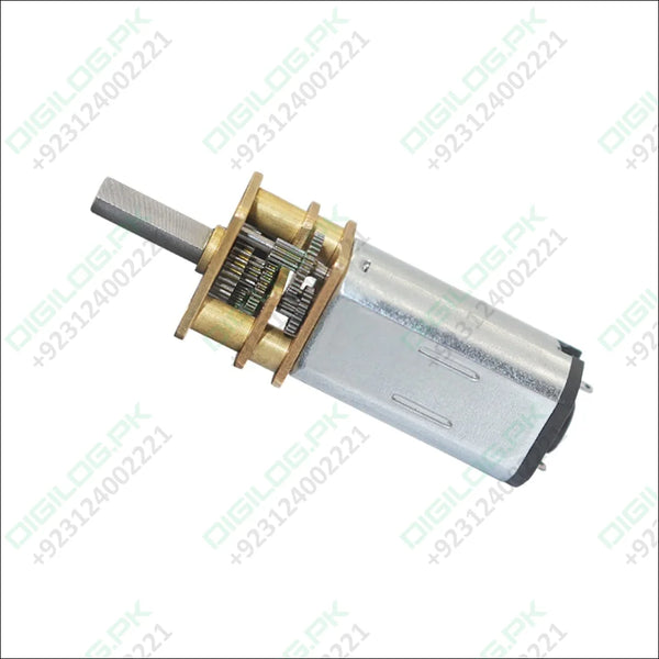 Geared DC motor with hexagonal shaft for N30 gear motor in robot chassis car