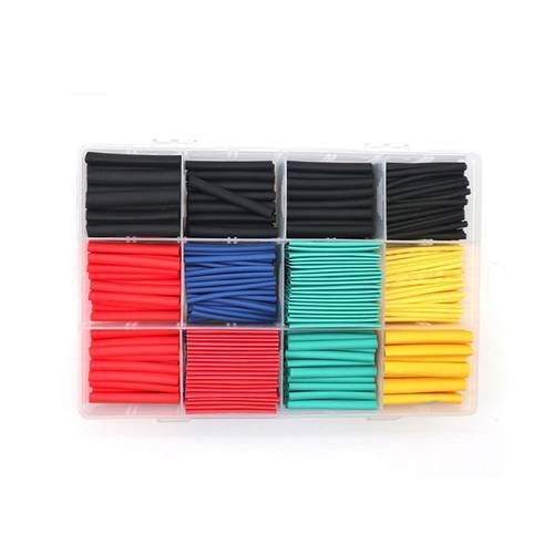 530pcs Heat Shrink Tubing Insulation Shrinkable Tubes