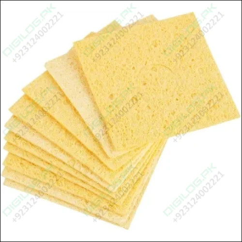 55mmx37mm Soldering Iron Tip Cleaner Sponge In Pakistan