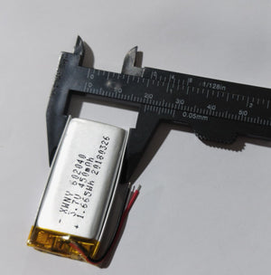 3.7V 450mAh 602035 Rechargeable Lithium Polymer Battery LiPo Cells