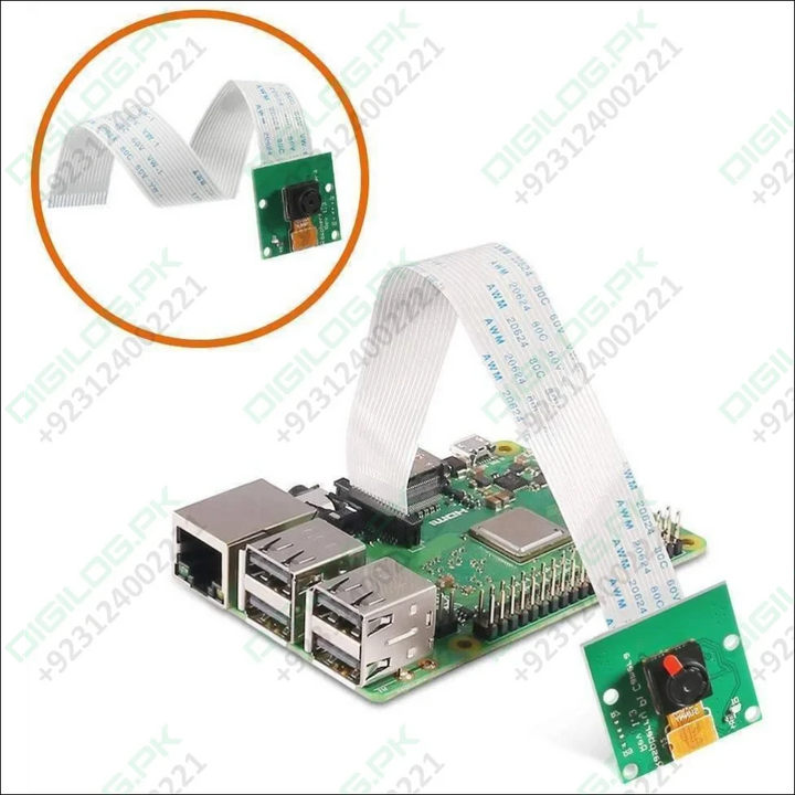 5MP Raspberry Pi Camera Module V1.3: 1080p, High-Resolution - digilog.pk