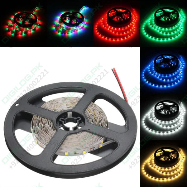 5 Meter 12V SMD5050 RGB Strip Light Set