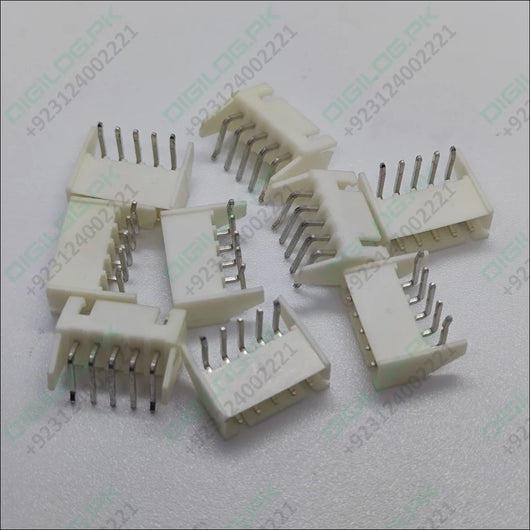 5 Pin Right Angle Male 2.5mm Jst Xh Style Pcb Mount