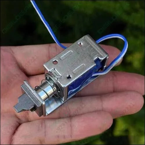 5V - 7.4V DC Mini Electromagnet Solenoid Door Lock