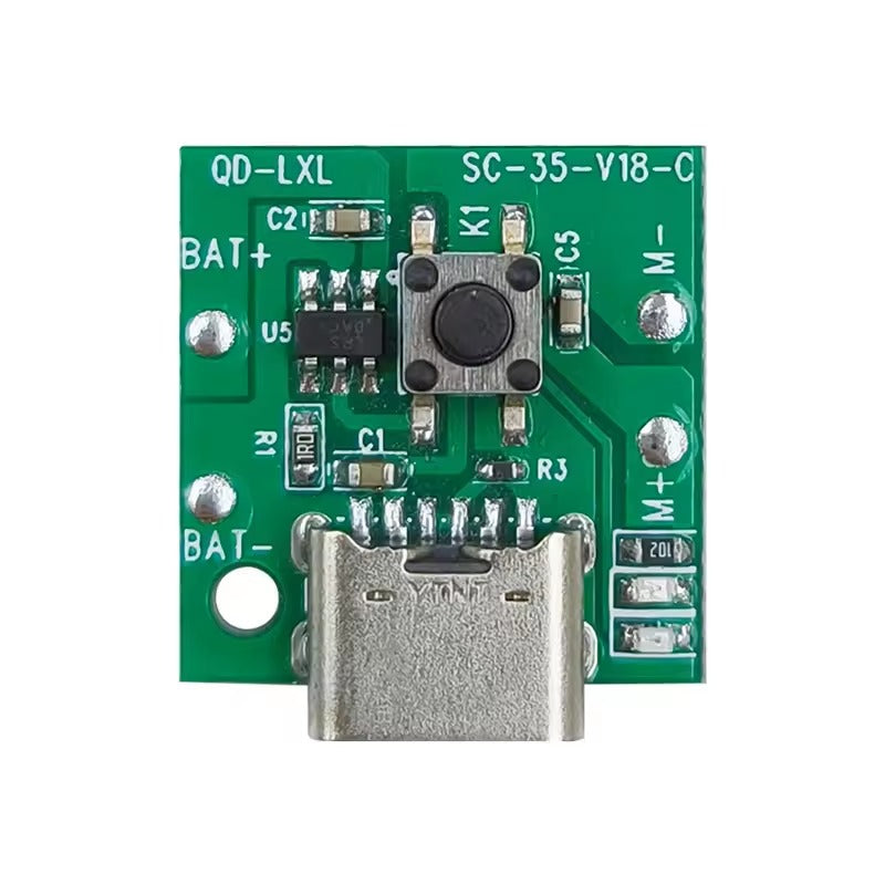 5V 1A Type-C 18650 Lithium Battery Charging Module (SC-35-V18-C)