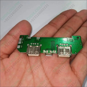Pull Out 5v 2a Diy Power Bank Module With Emergency Light