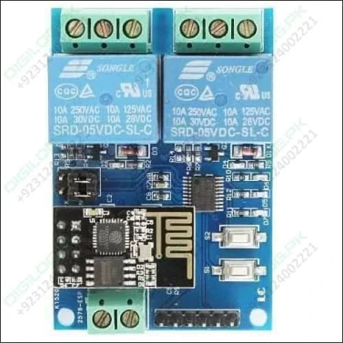 5v Esp8266 Dual - channel Wifi Relay Smart Home Mobile App