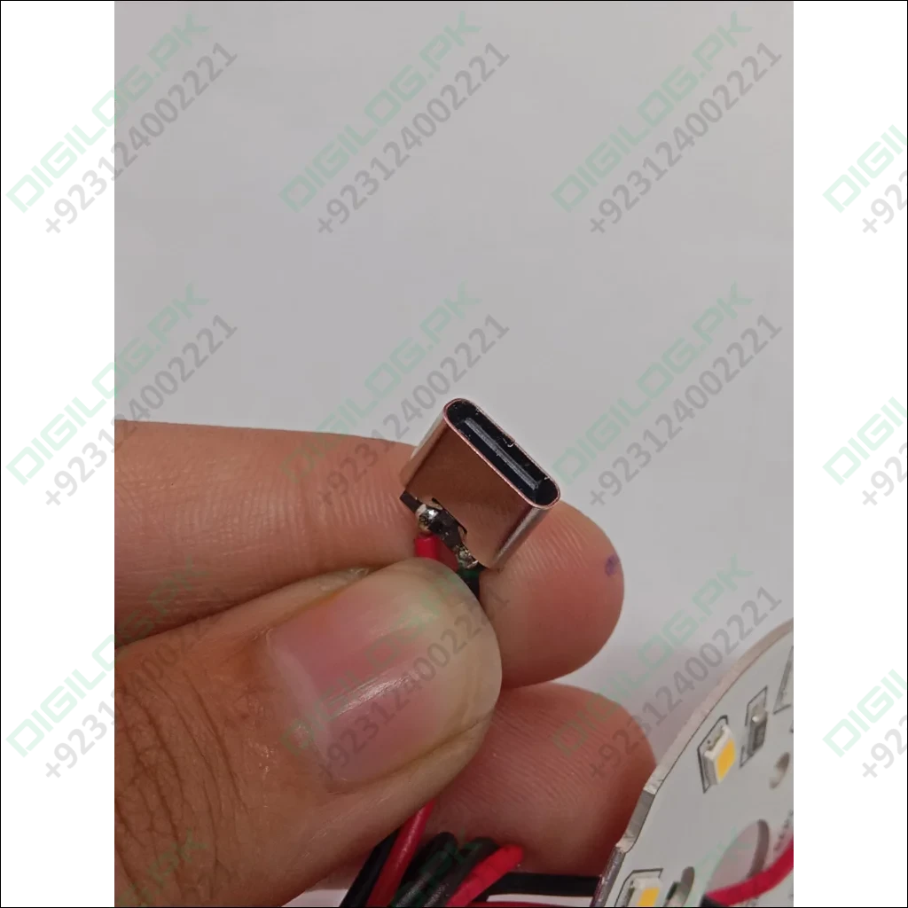 5W 44MM 10 Leds Warm White Smd LED Strip with type C connector