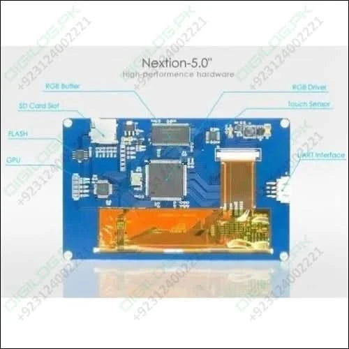 5 Inch Lcd Hmi Tft Intelligent Touch Display Module Nextion